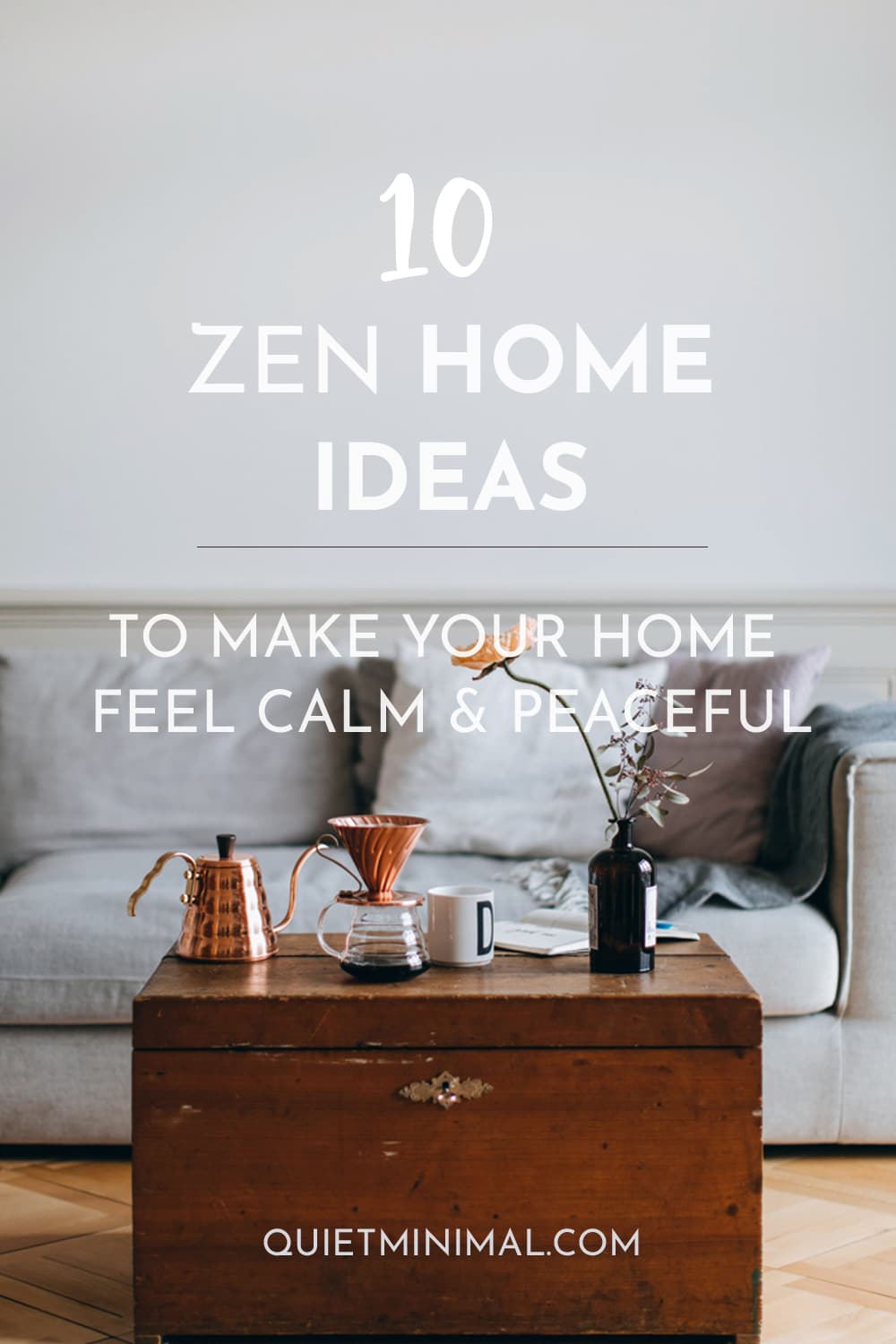 Zon home ideas for a calm and peaceful interior