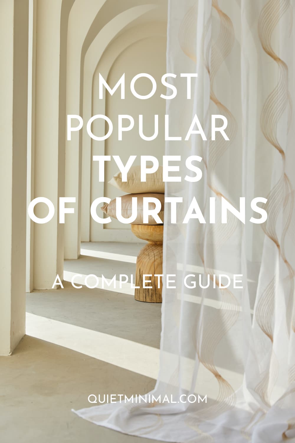 Most popular types of curtains