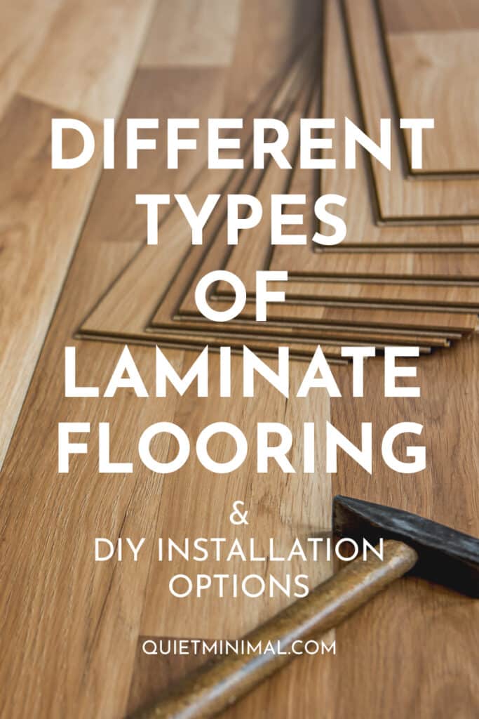 different types of laminate flooring