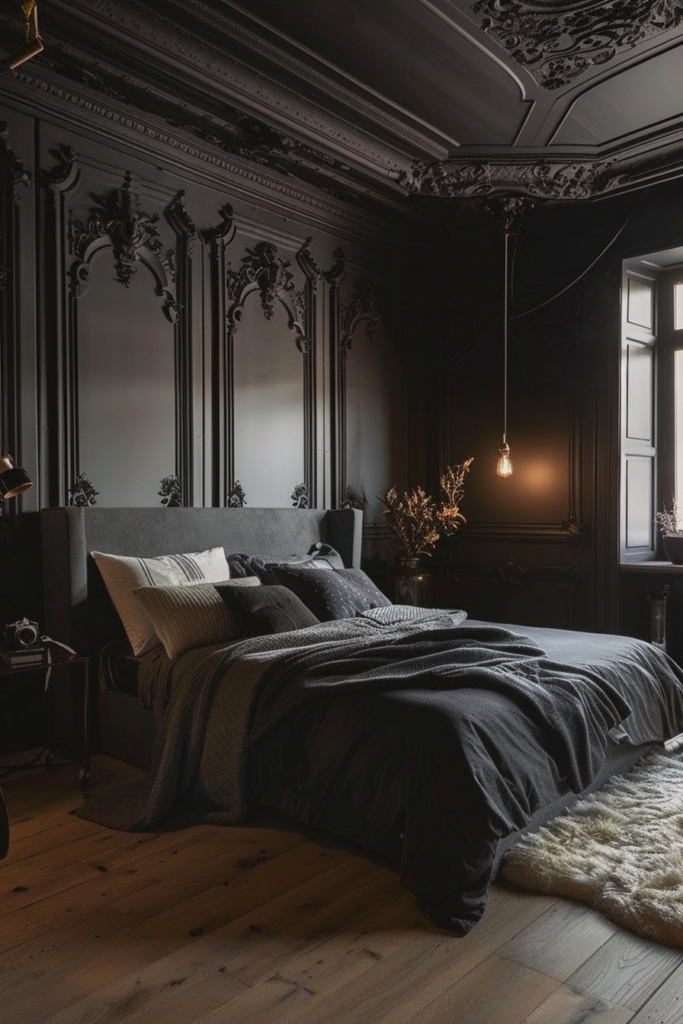 2024's Cozy Dark Bedroom: Top Color Palettes & Design Tips (Updated ...