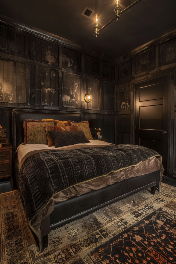 2024's Cozy Dark Bedroom Top Color Palettes & Design Tips (Updated