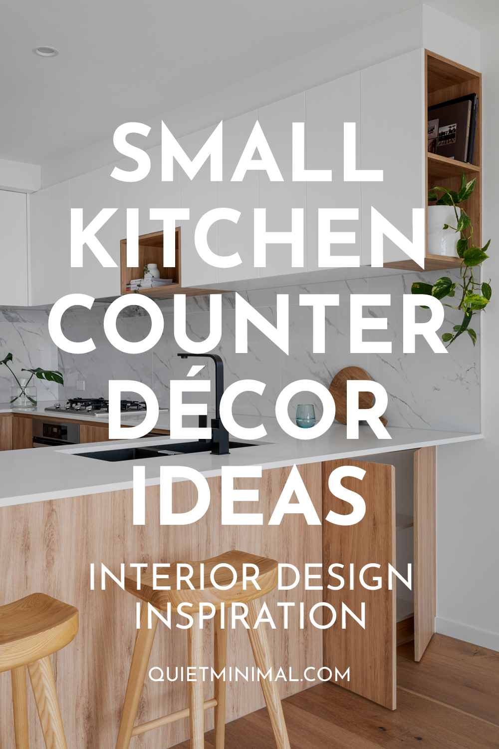 small kitchen counter decor ideas