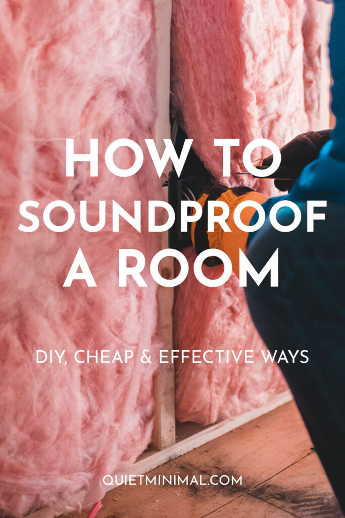 how to soundproof a room