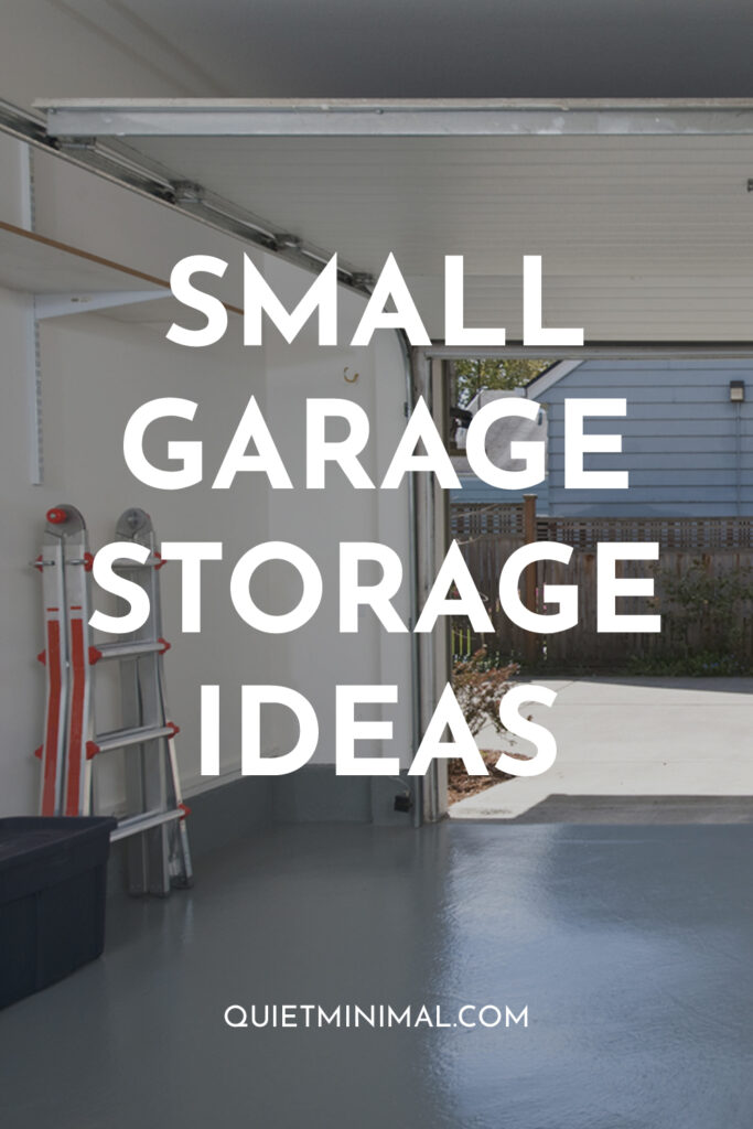 small garage storage ideas
