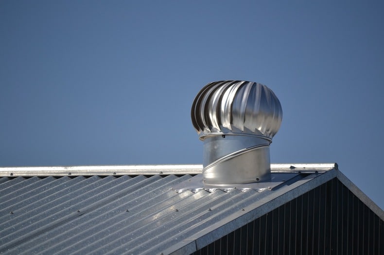 Turbine vents are an effective way of ventilating homes