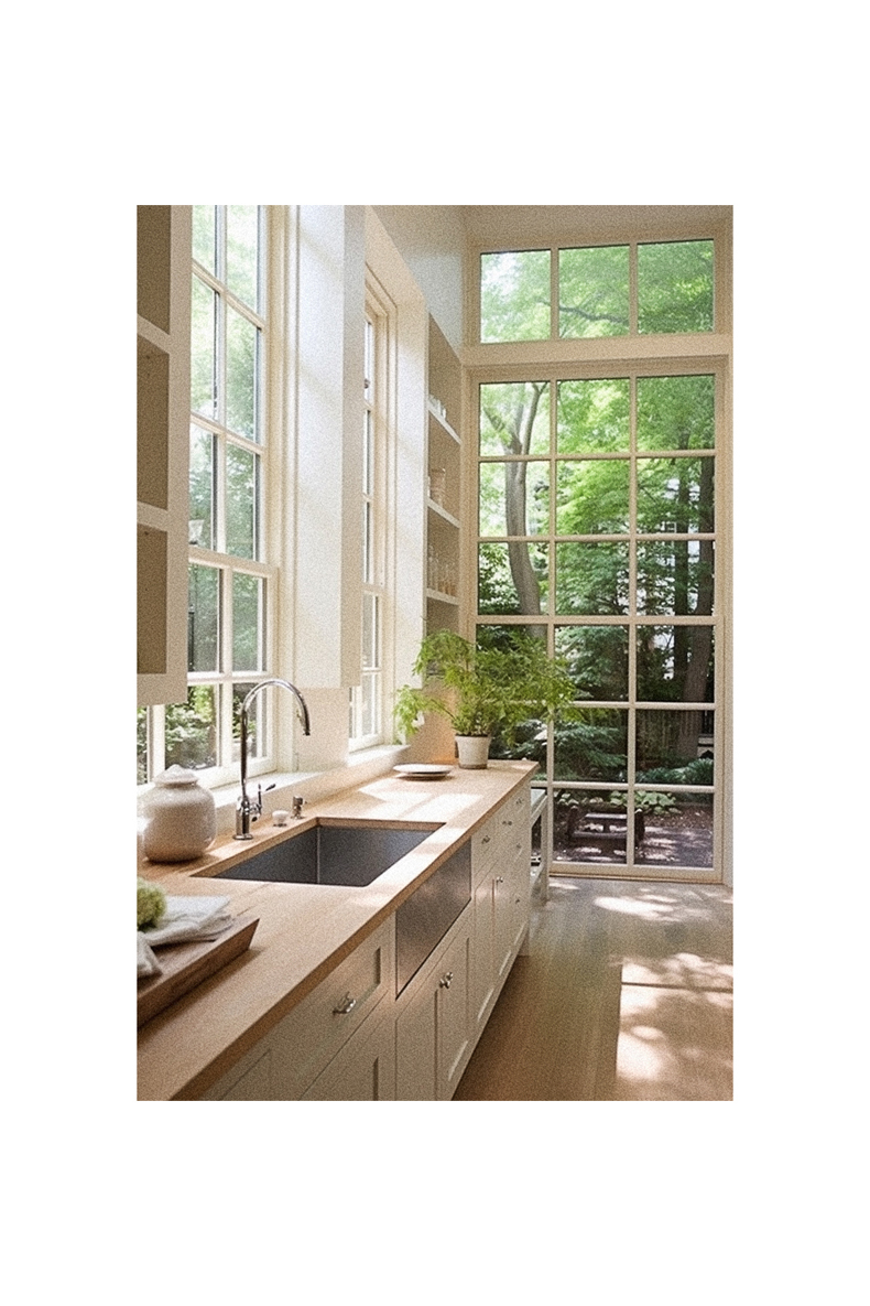Perfect Layouts: Kitchens with Window Over Sink Ideas - Quiet Minimal