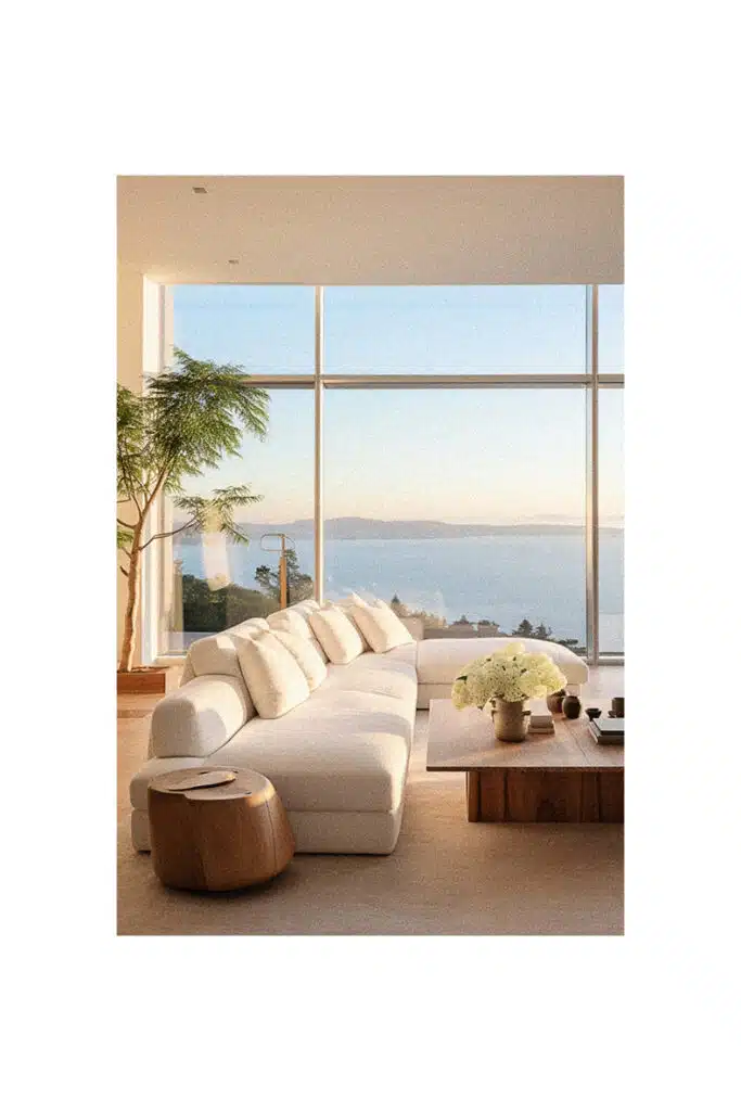 Coastal living room.