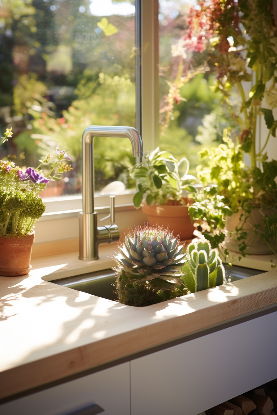 Let the Sunshine In: Brilliant Kitchen Garden Window Over Sink Ideas ...