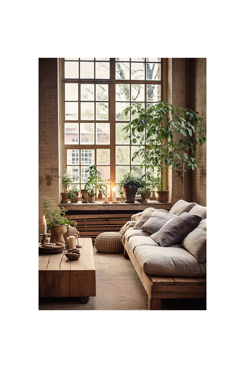 Nature's Elegance: Natural Interior Design Awaits! - Quiet Minimal