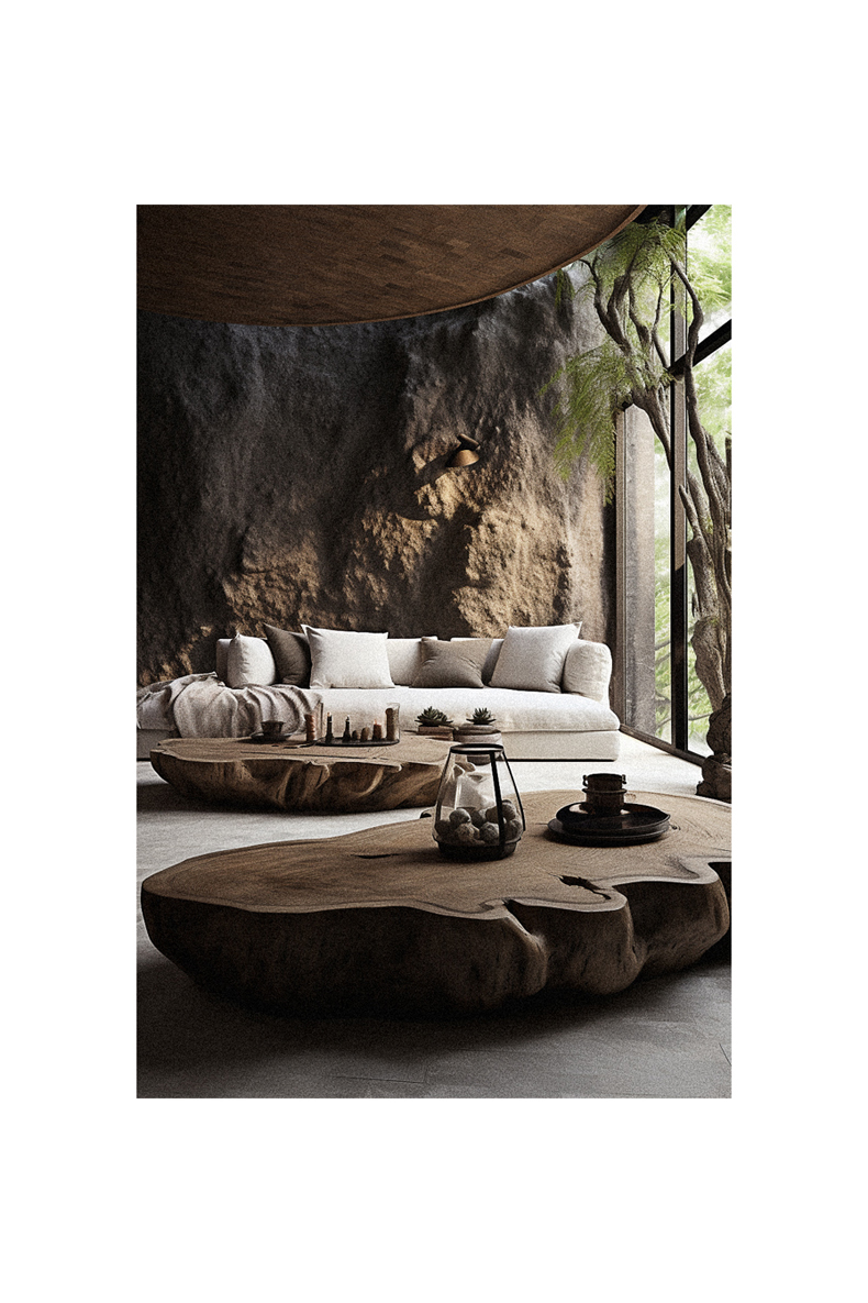 Nature's Elegance: Natural Interior Design Awaits! - Quiet Minimal