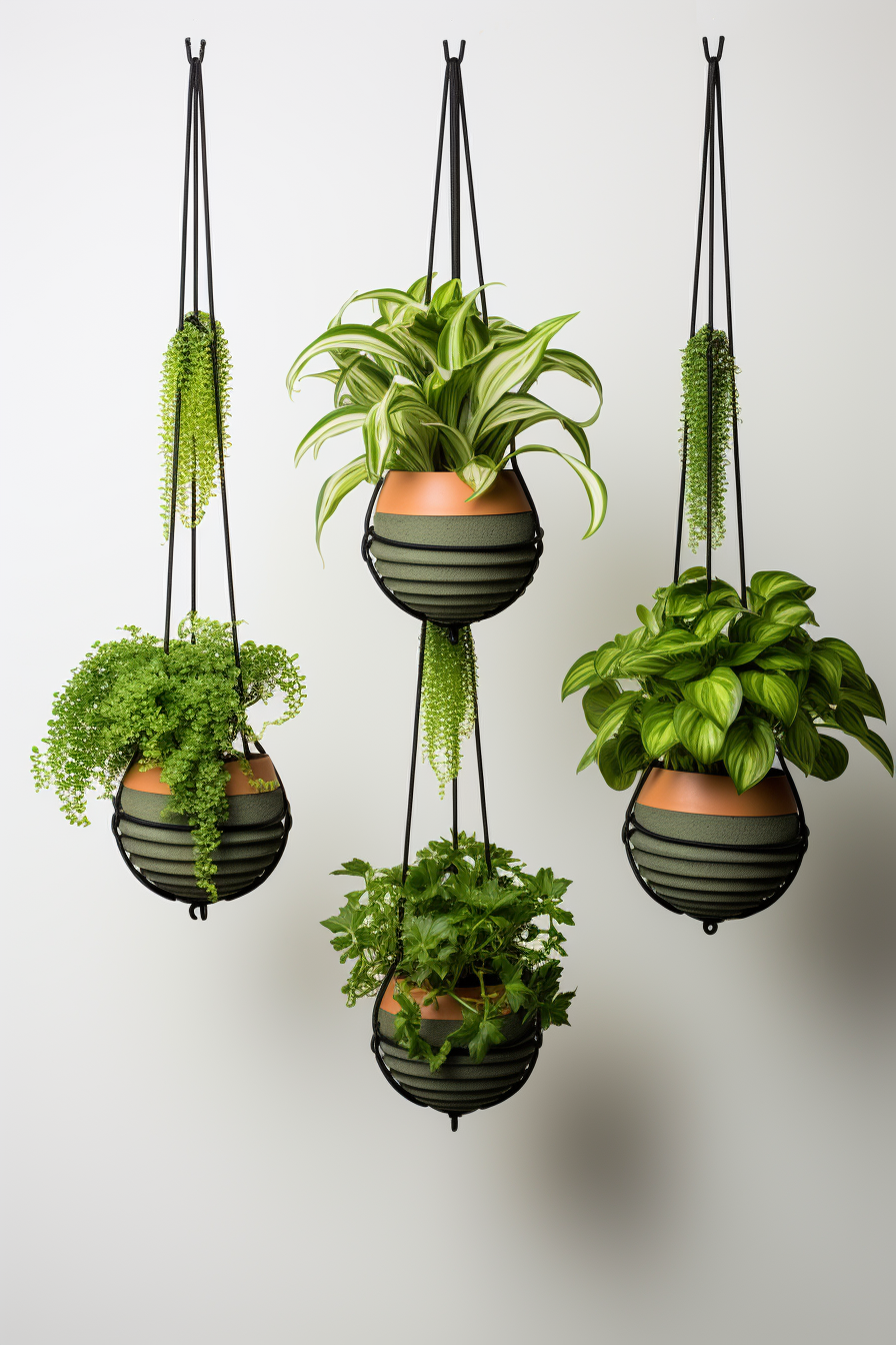 Ceiling Hooks and Mounting Methods for Indoor Plants - Quiet Minimal