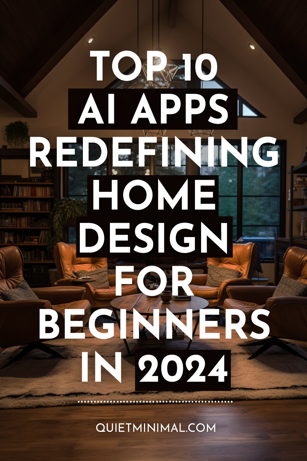 Top 10 AI interior design apps revolutionizing home design for beginners in 2024.
