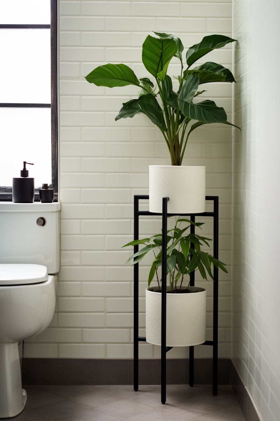 Innovative Plant Containers for Stylish Bathroom Greenery - Quiet Minimal
