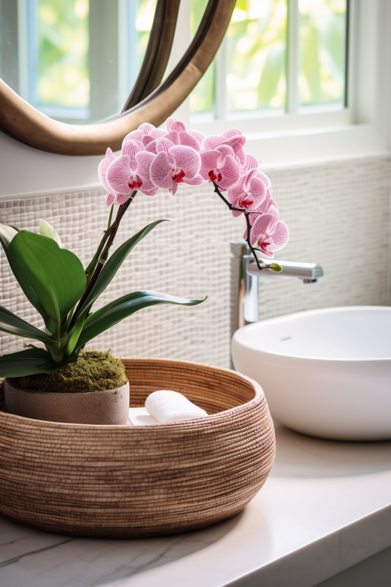 Innovative Plant Containers for Stylish Bathroom Greenery - Quiet Minimal