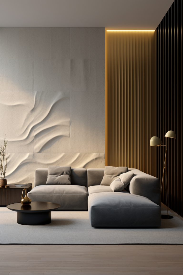Stunning Soft Textured Wall Treatment image