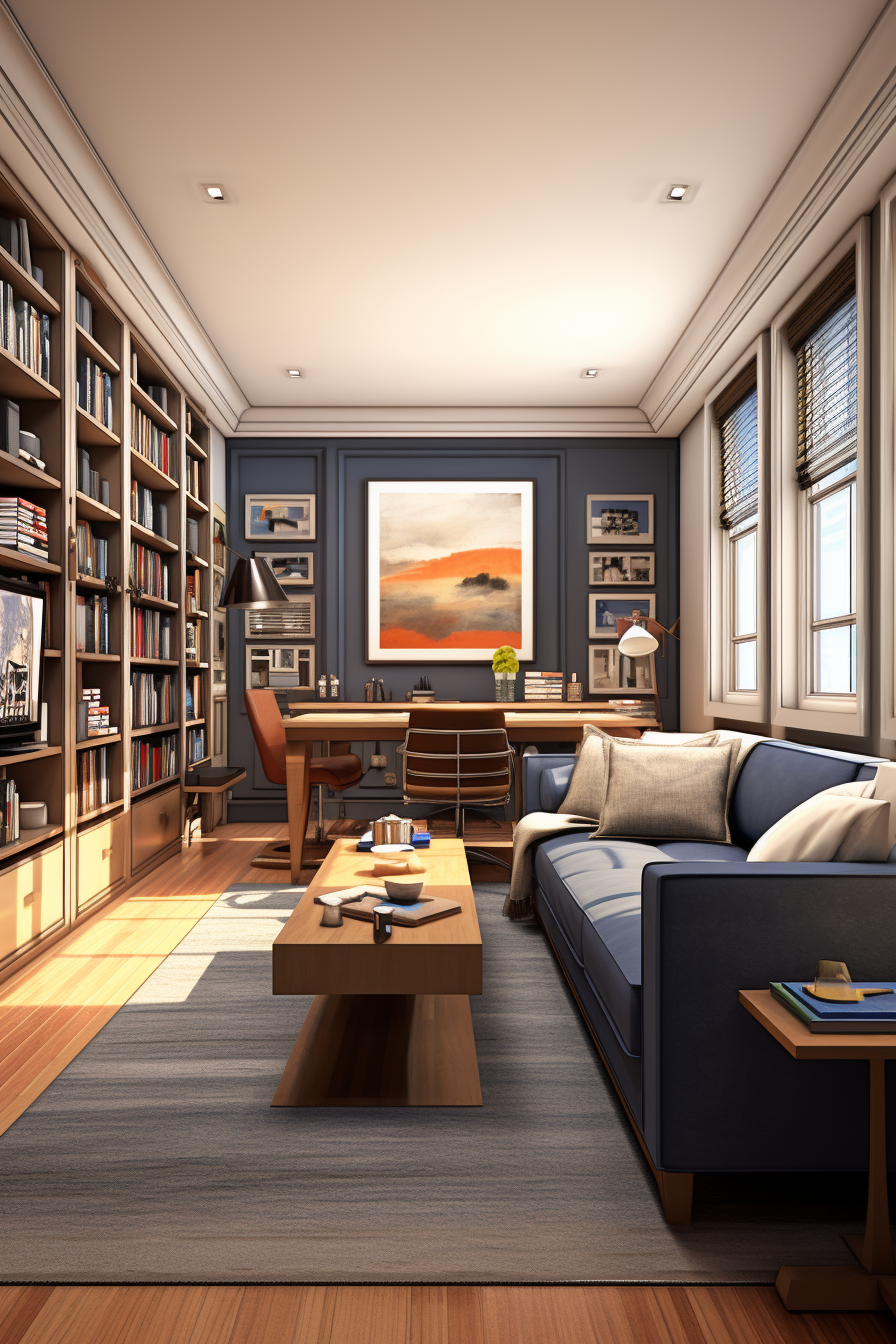 Optimizing A Minimalist Living Room For Maximum Space Efficiency photo