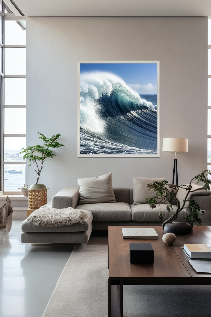 20 Large Japanese Wall Art Ideas For Serene Interior Spaces - Quiet Minimal