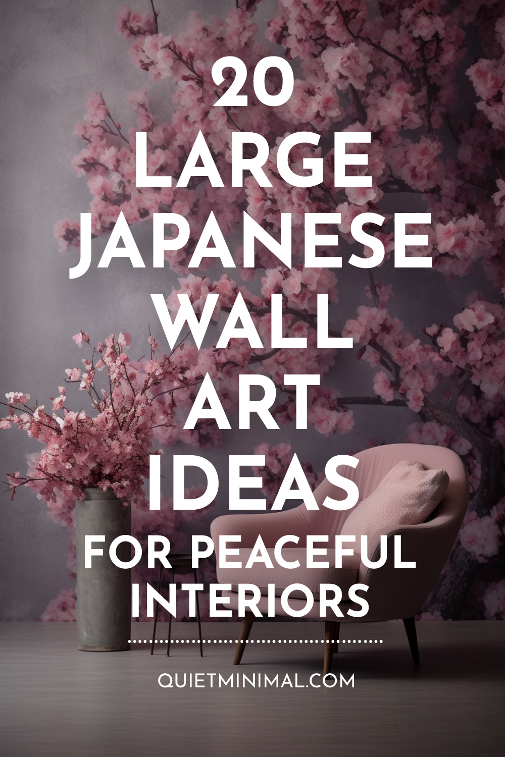 20 large Japanese wall art ideas for peaceful interiors. Explore beautiful Japanese paintings and canvases that will transform your space into a tranquil oasis.
