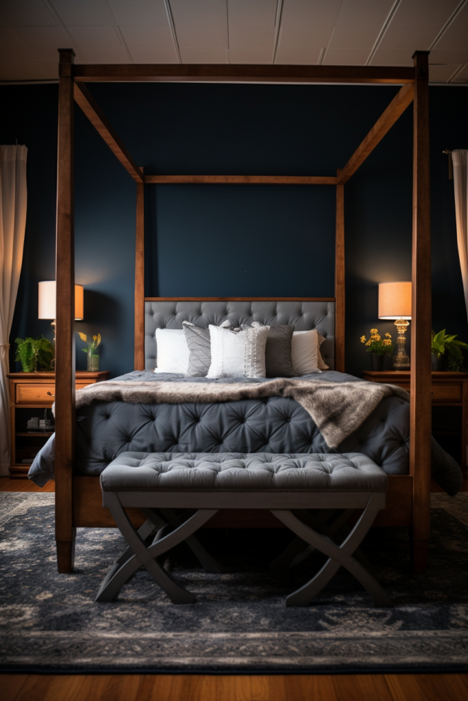 Bedroom with Dark Grey Carpet - 10 Styling Ideas and Décor Tips - Quiet ...