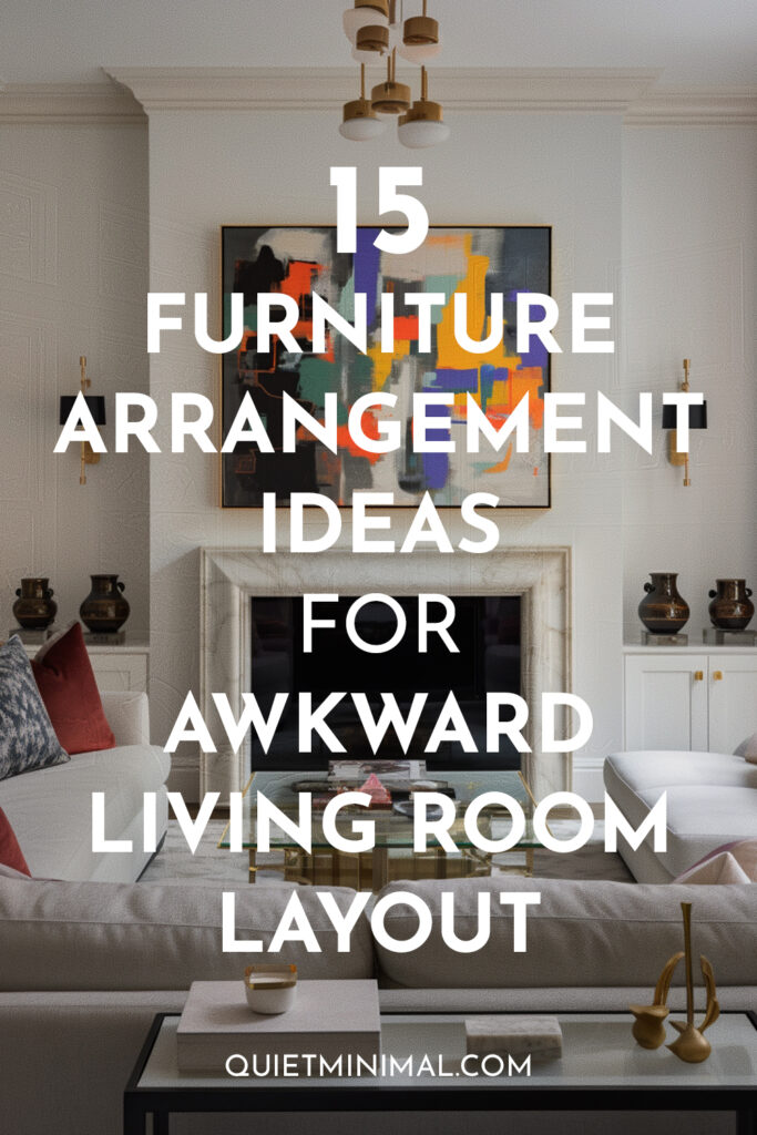 Furniture Arrangements for Awkward Living Room Layouts: Design Ideas ...