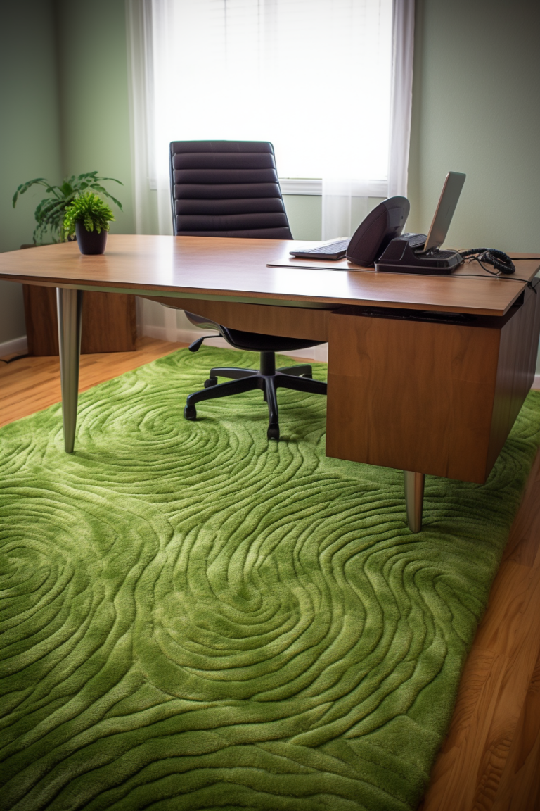 View of 10 Enriching Green Home Office Ideas for Maximum Focus and Creativity ...