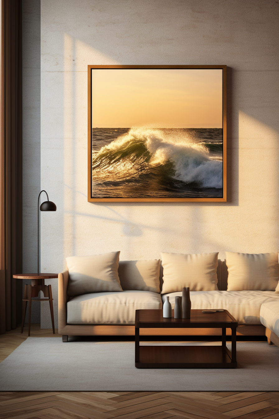 14 Jaw-Dropping Large Wall Art Ideas for Living Rooms - Quiet Minimal