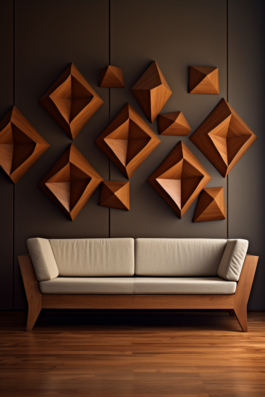 20 Dramatic Large Wood Wall Art Ideas for Timeless Interior Design