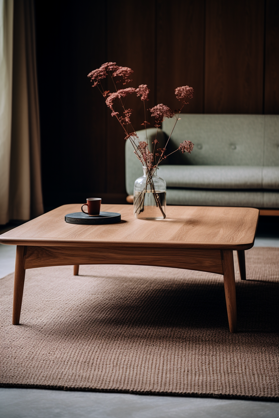 18 Sleek, Chic, and Modern Rectangular Coffee Table Designs - Quiet Minimal