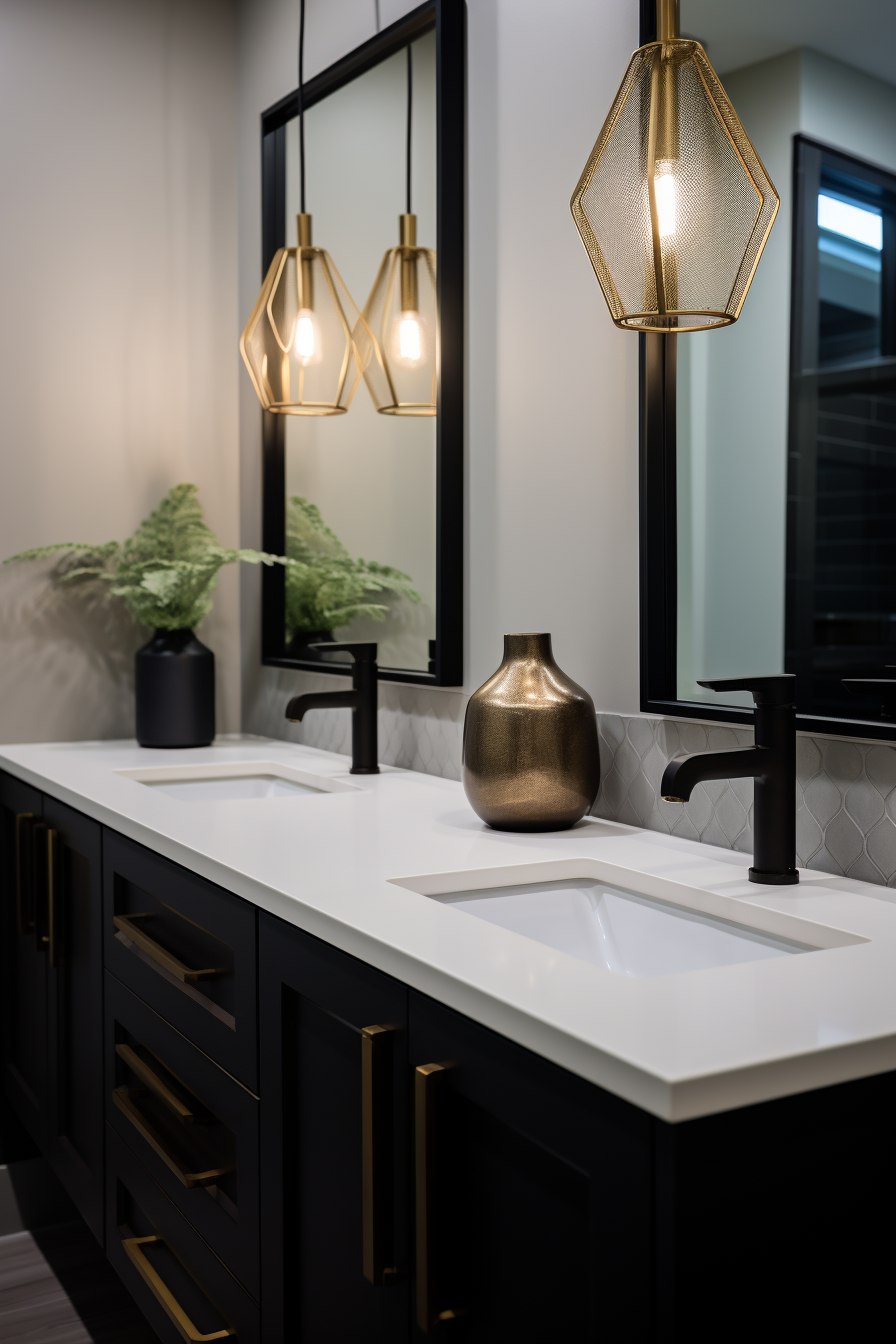 Embrace Timeless Charm with These 10 Rustic Black and Wood Bathroom Ideas - Quiet Minimal