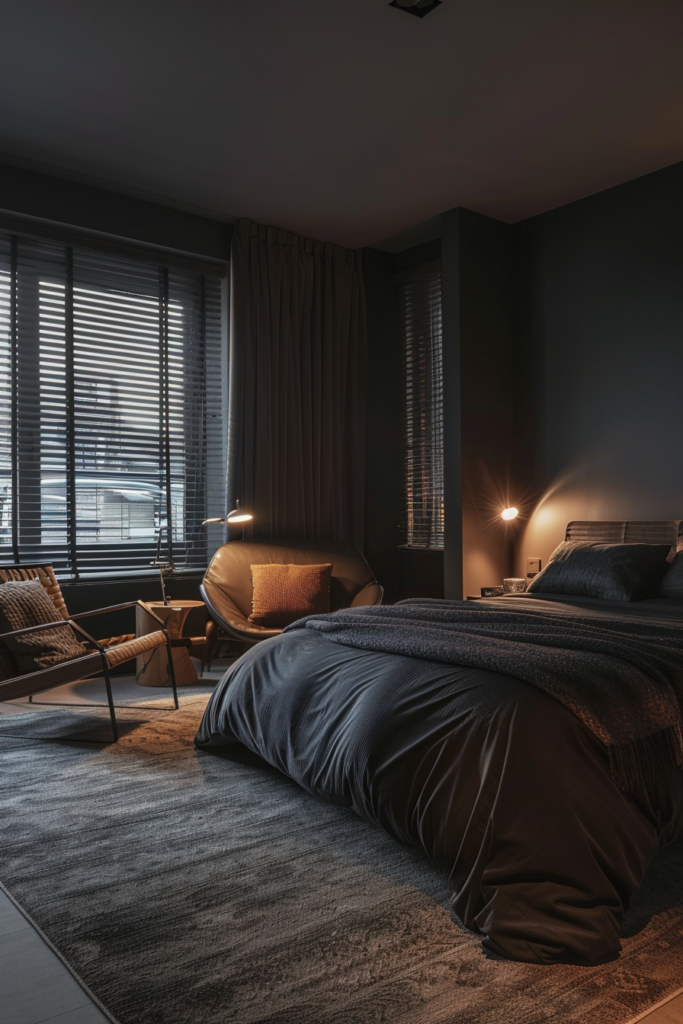 Exploring Aesthetic Dark Moody Bedroom Designs - Quiet Minimal