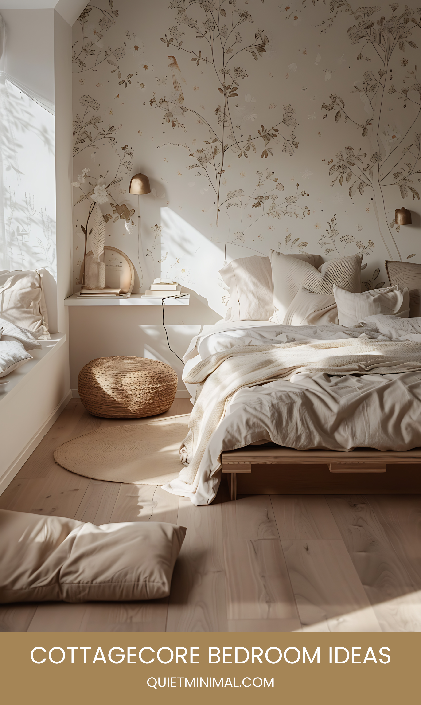 20 Cottagecore Bedroom Ideas for a Cozy Retreat - Quiet Minimal