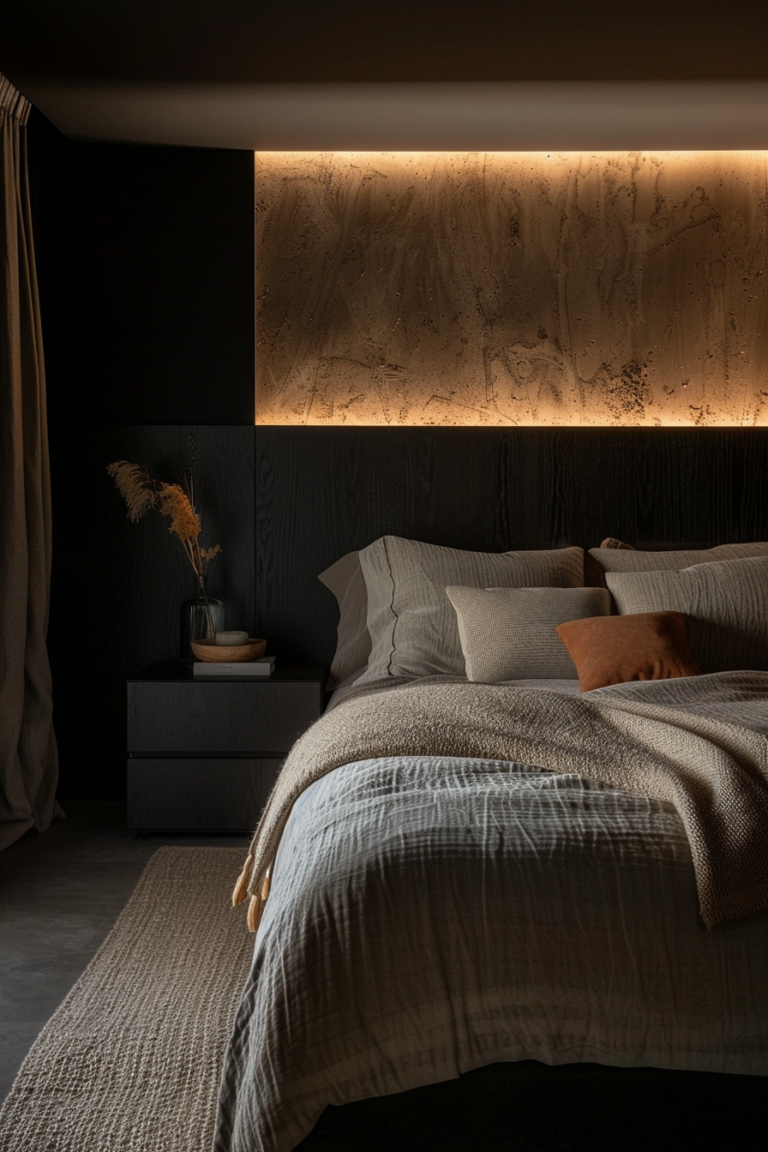 20+ Dark Moody Bedroom Ideas for Cozy Nights - Quiet Minimal