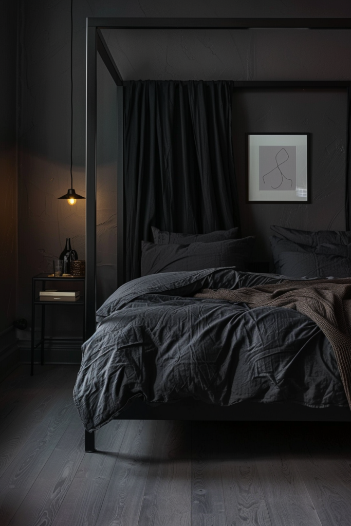 Dark Moody Bedroom Ideas for Cozy Nights - Quiet Minimal