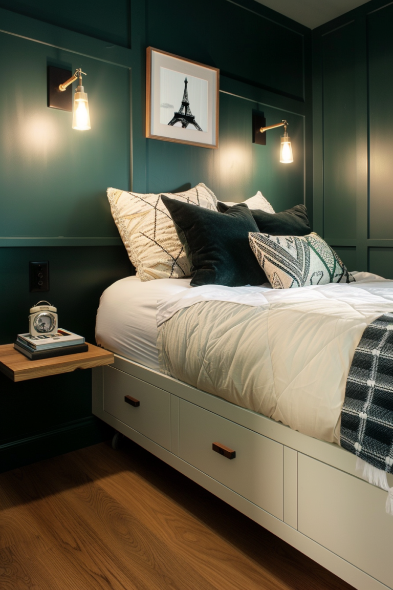 Moody Bedroom Ideas for Awkward Spaces - Quiet Minimal