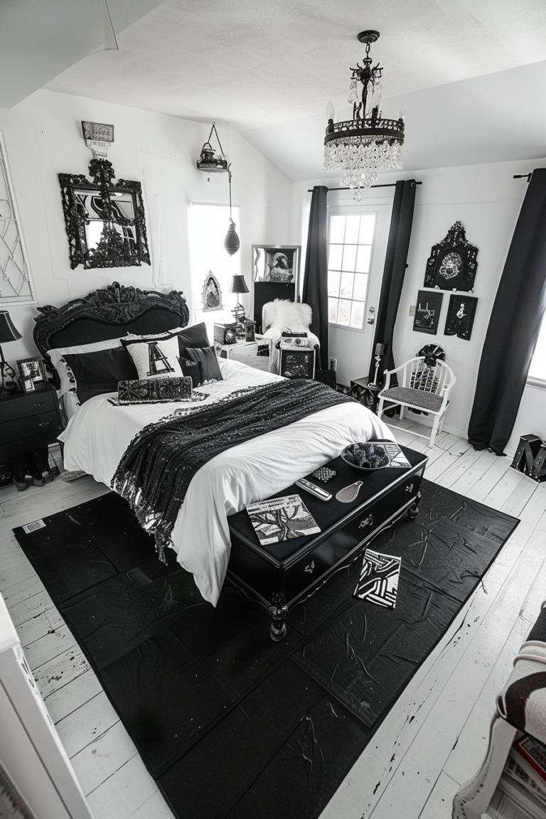 40 DIY Black and White Bedroom Décor Ideas You'll Love Quiet Minimal