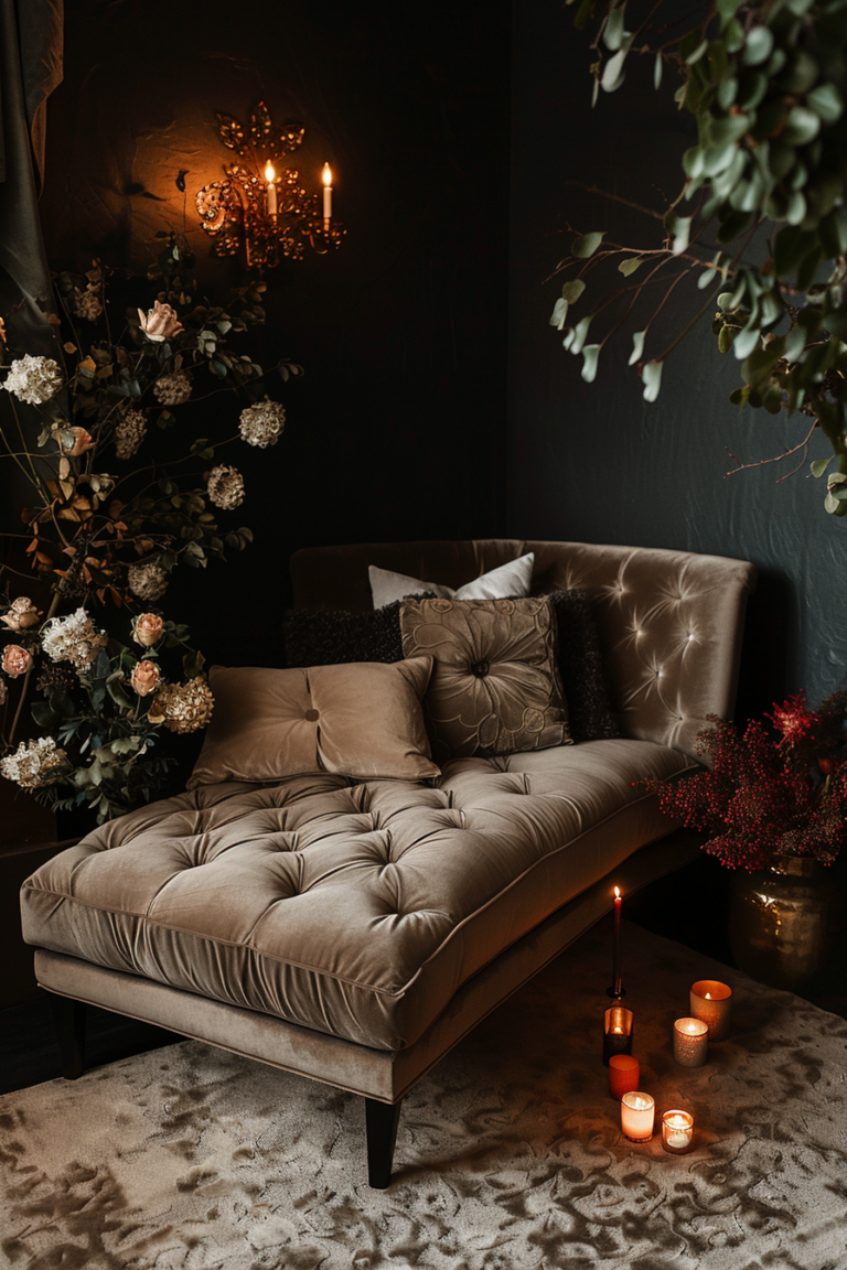 Enchanting Dark Bedroom Aesthetic | 20 Ideas for Romantic Nights ...