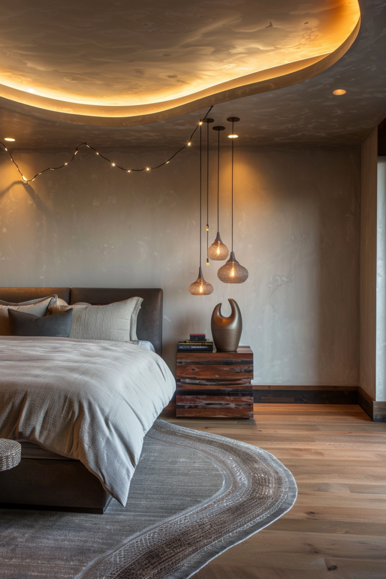 Organic Modern Bedroom Ceiling Light: Transform Your Sleep Sanctuary with Sustainable Design