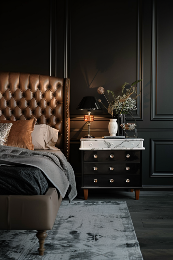 20 Dark Bedroom Aesthetic Ideas for Contemporary Elegance - Quiet Minimal