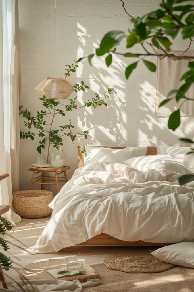 Organic Modern Bedroom Mood Board
