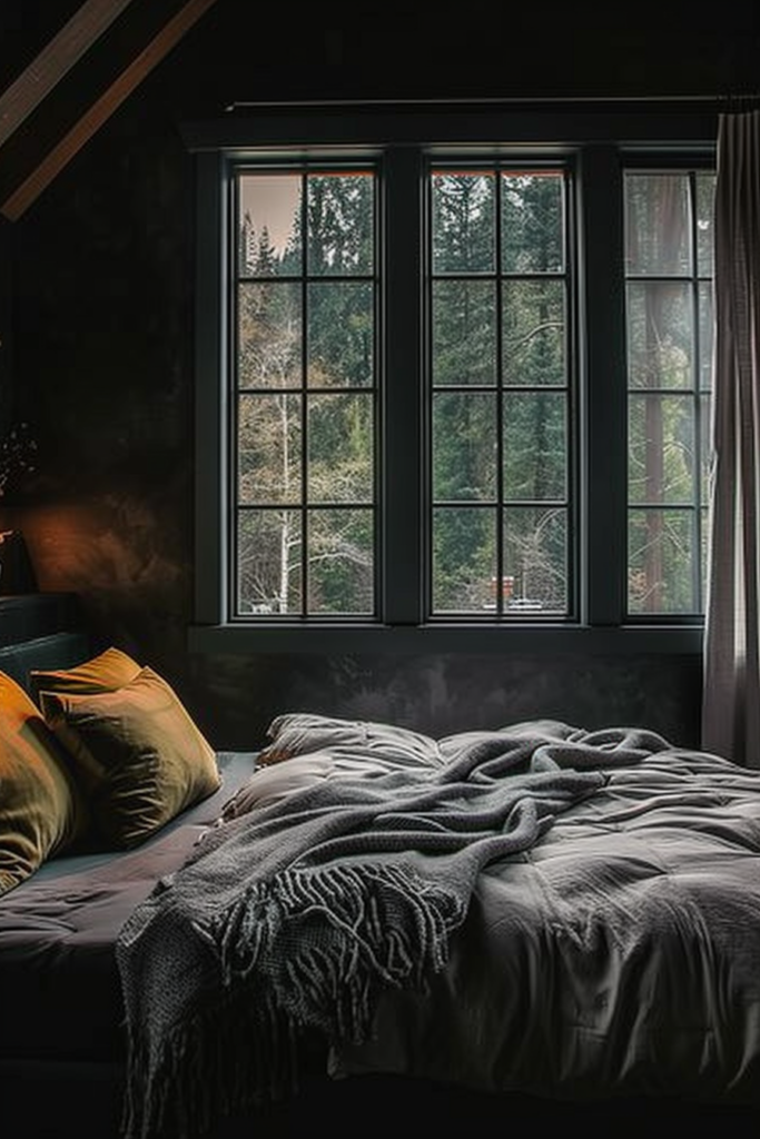 20 Moody Bedroom Designs with Dark Accents - Quiet Minimal