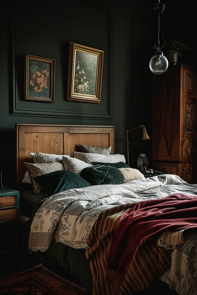 20 Moody Bedroom Designs with Dark Accents - Quiet Minimal
