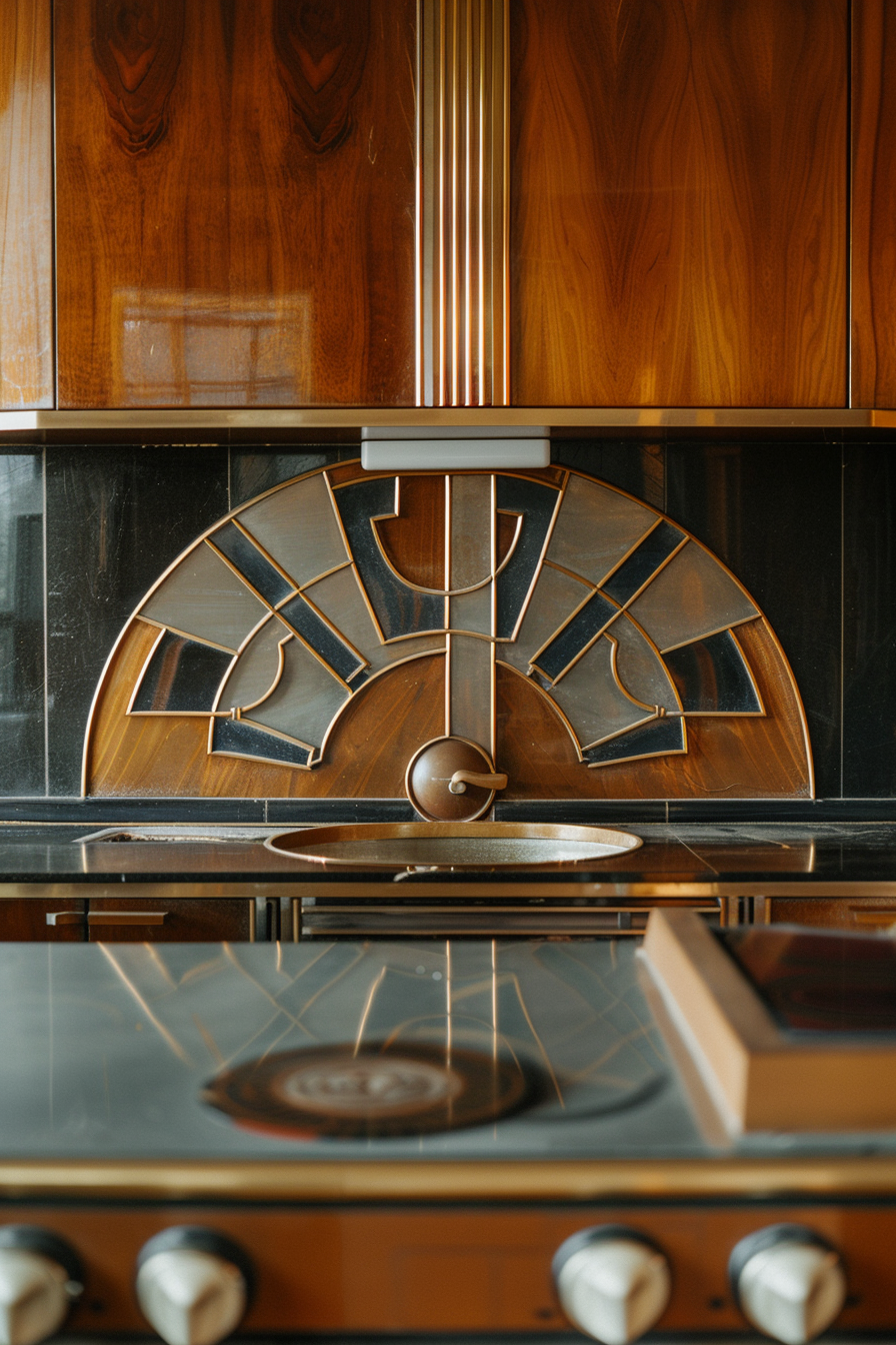 30 Stunning Art Deco Kitchen Ideas for Your Home Renovation - Quiet Minimal