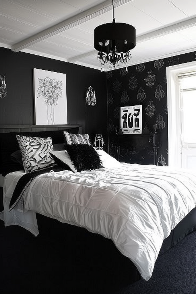 50 Stunning Black and White Bedroom Designs for a Modern Twist - Quiet ...