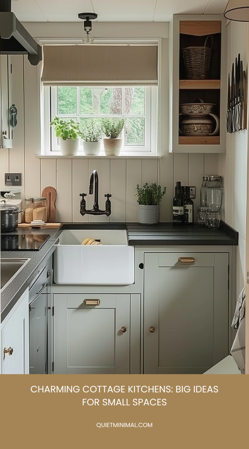 40 Tiny Cottage Kitchen Ideas: Small Space, Big Style - Quiet Minimal