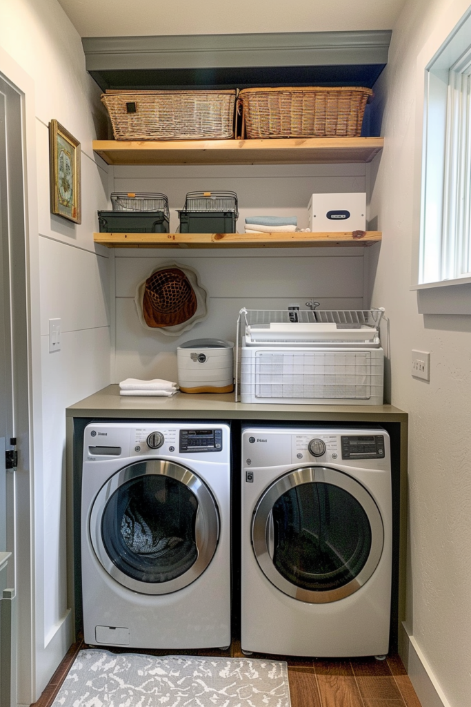 BudgetFriendly Small Laundry Room Ideas DIY Delights Quiet Minimal