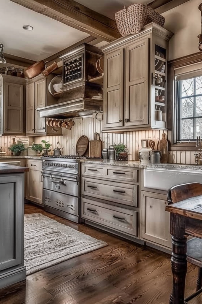 Choose the Perfect Color for Your Farmhouse Kitchen Cabinets - Quiet ...