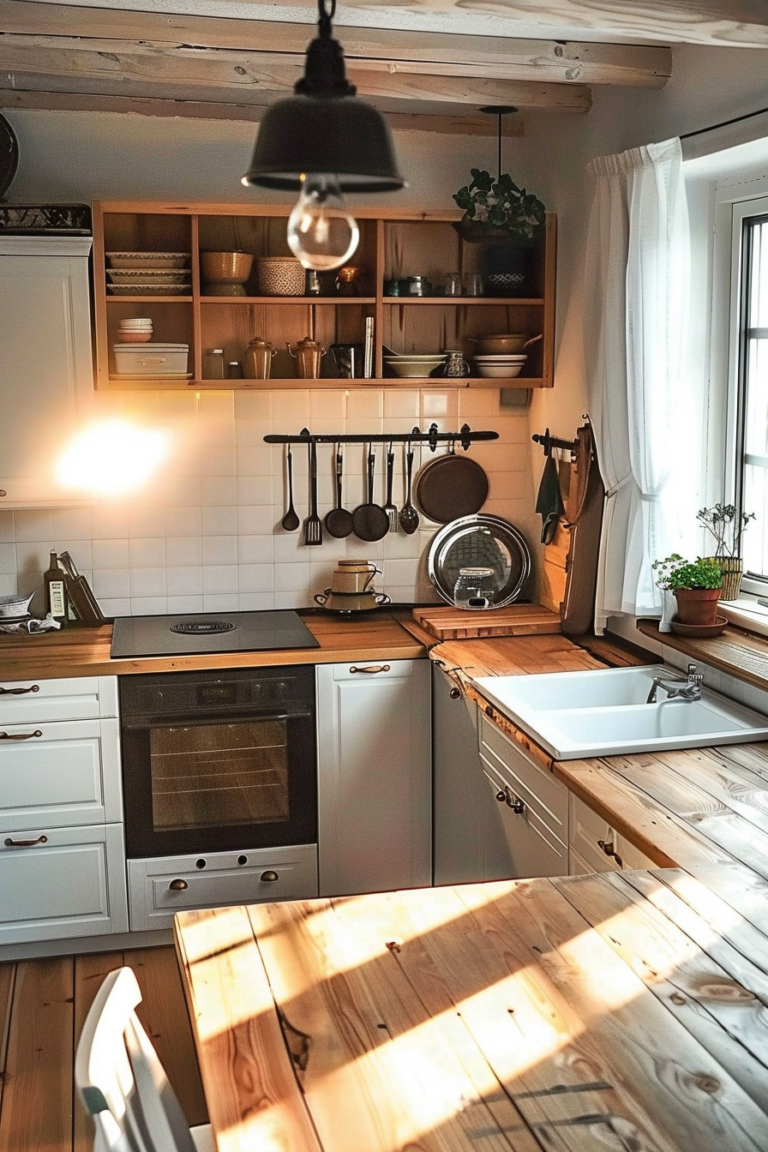 Explore Farmhouse Kitchen Color Schemes - Quiet Minimal