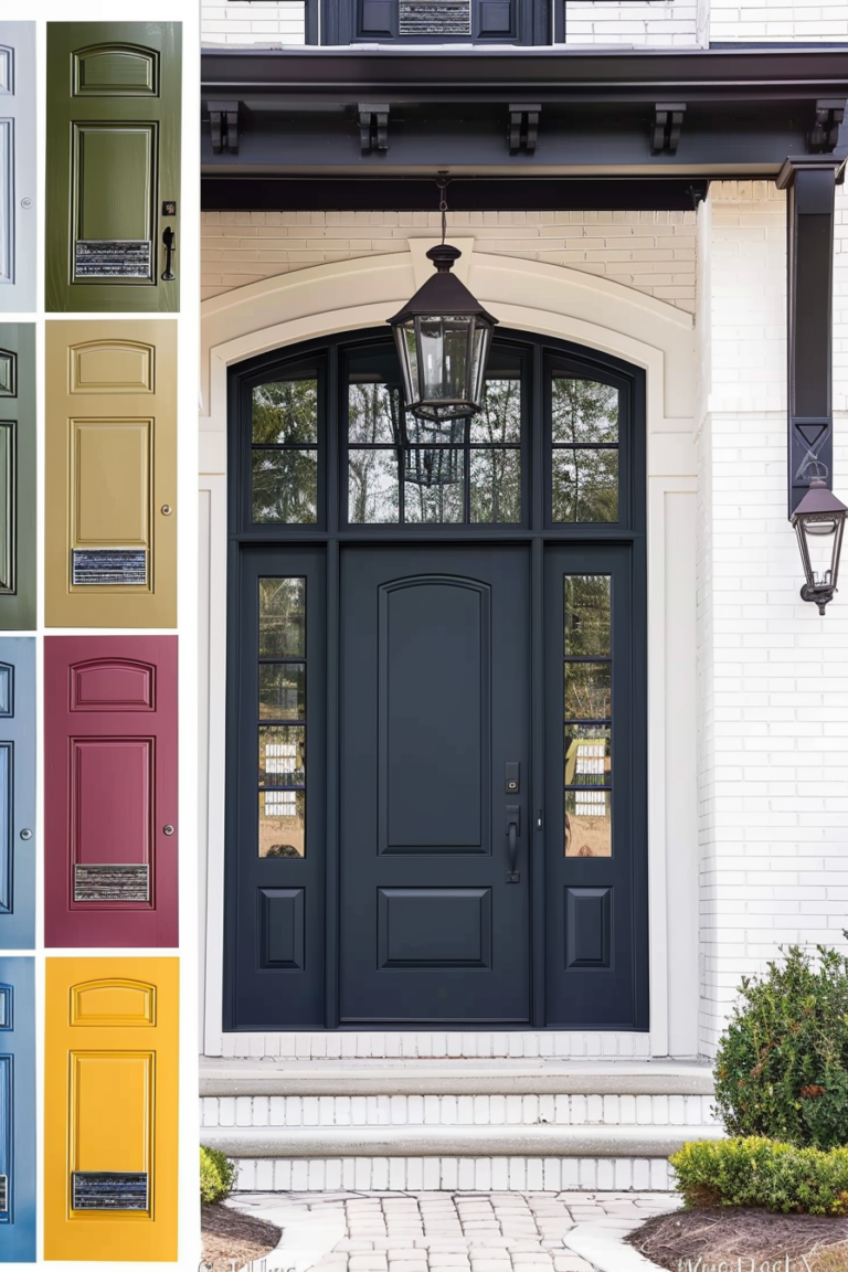 Front Door Color Ideas - Quiet Minimal