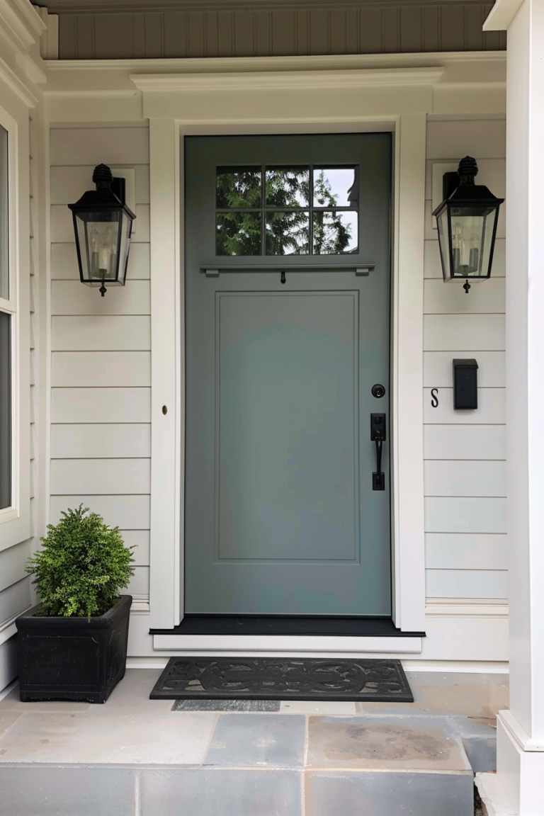 Front Door Color Ideas - Quiet Minimal