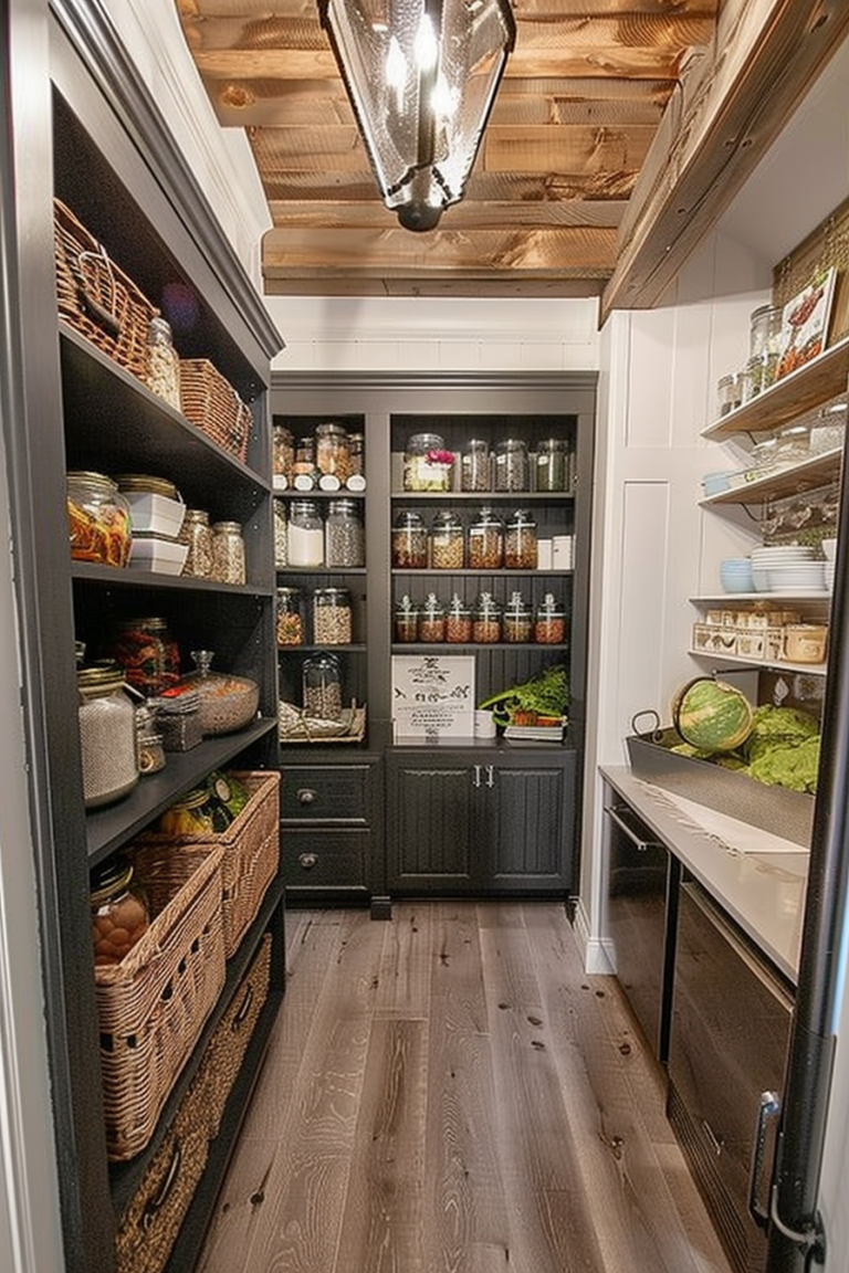 Organize in Style: Farmhouse Kitchen Pantry Ideas - Quiet Minimal